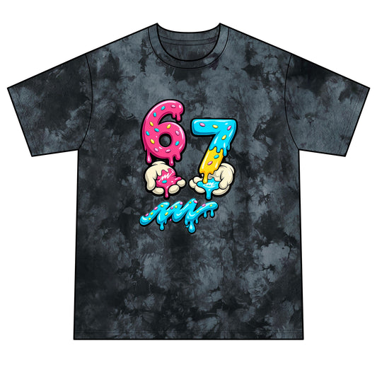 M3 Drippy Donut 6-7 | Adult Tie-Dye Tee