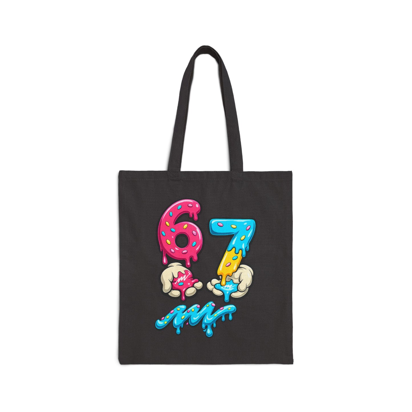 M3 Drippy Donut 6-7 | Canvas Tote