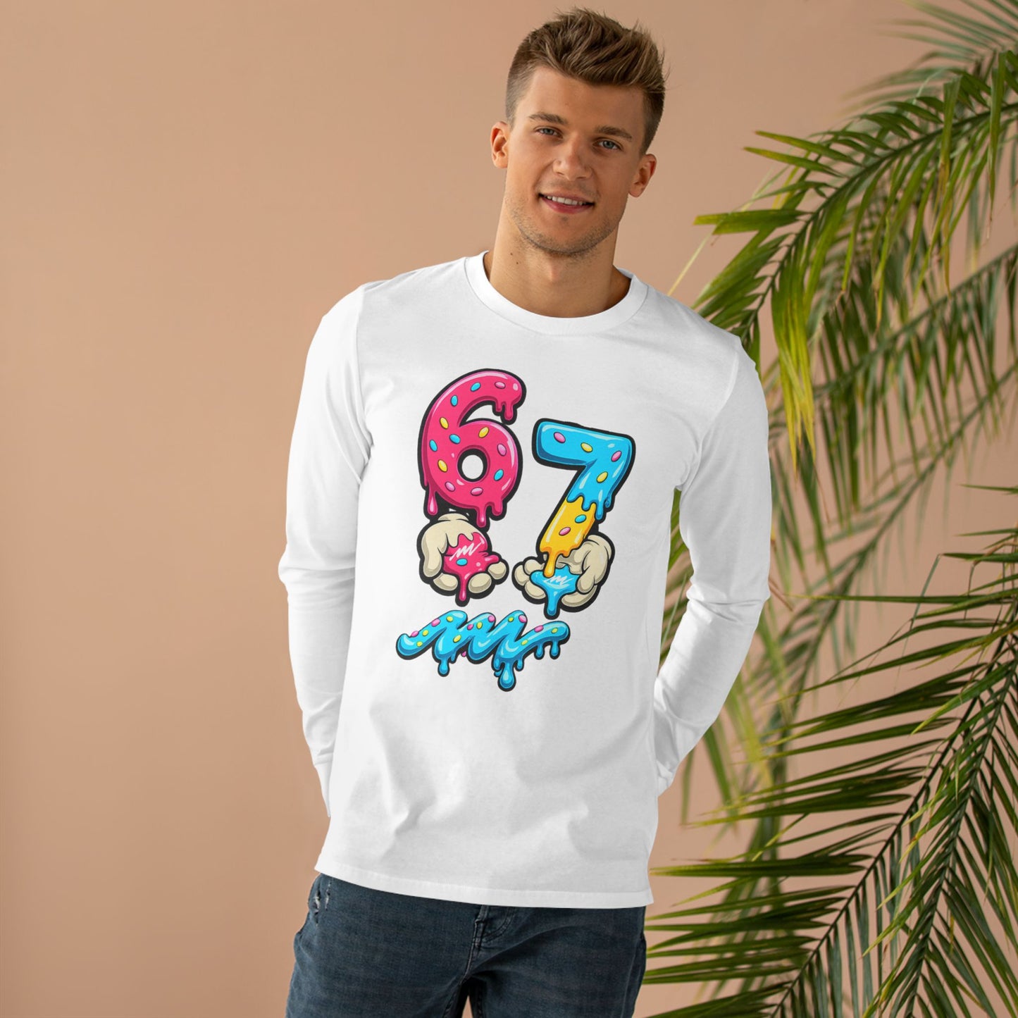 M3 Dripping Donuts 6–7 | Adult Longsleeve Tee