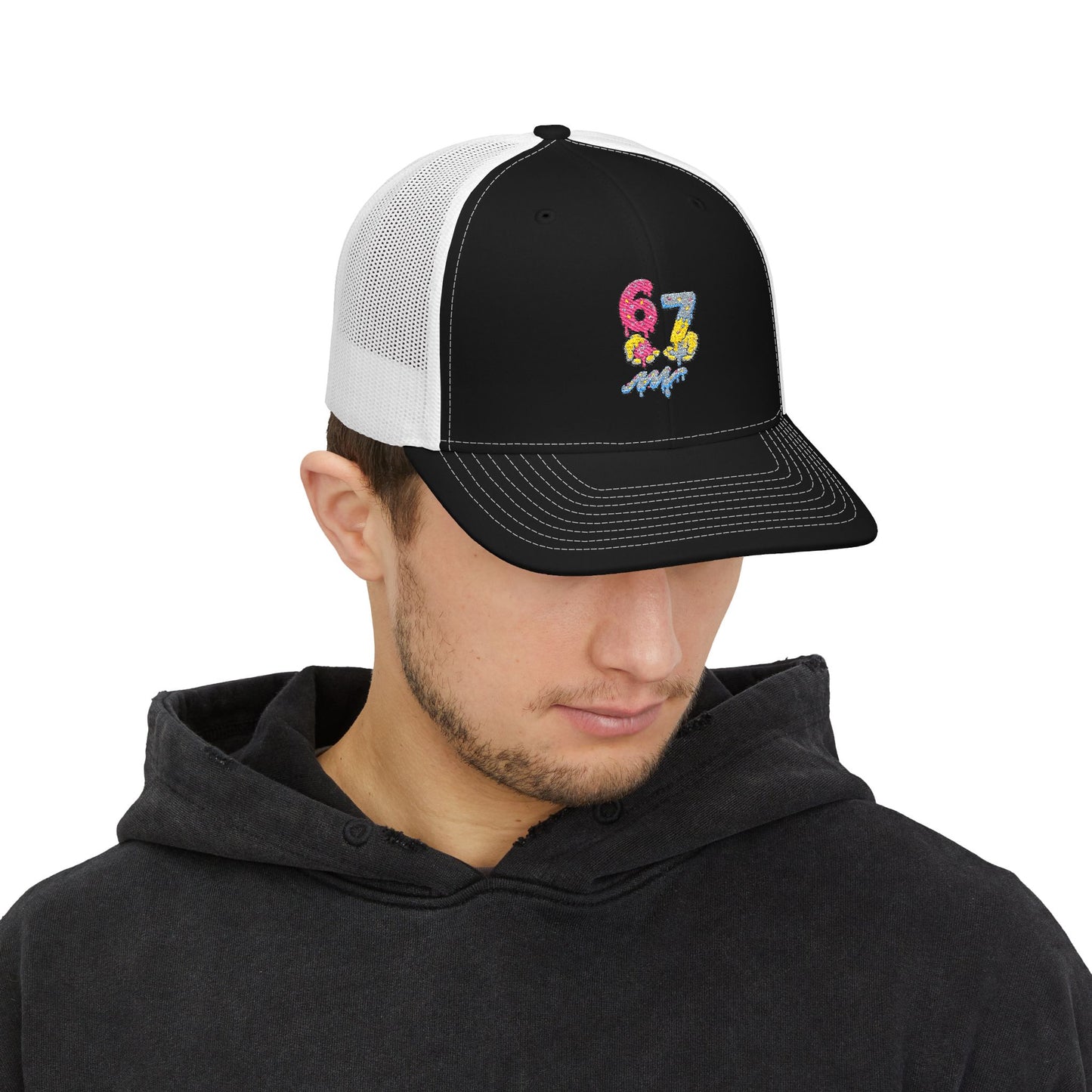 M3 Drippy Donut 6–7 | Embroidered Snapback