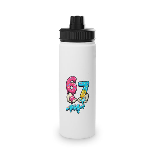 M3 Drippy Donut 6–7 Water Bottle | Stainless Steel Sports Lid